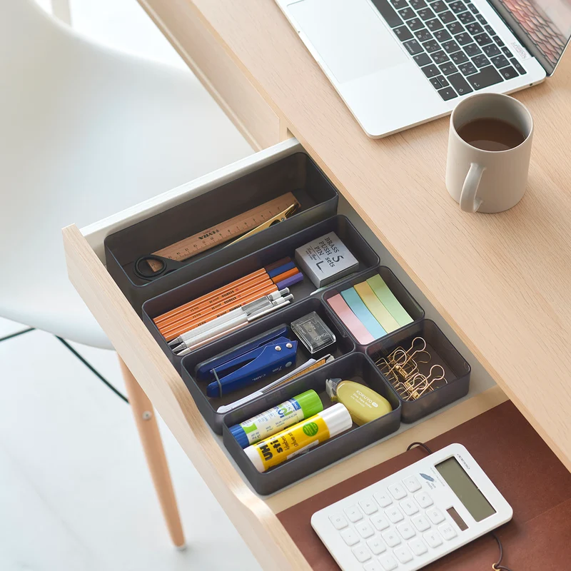 Stackable Organizer L Deep (Set of 2)