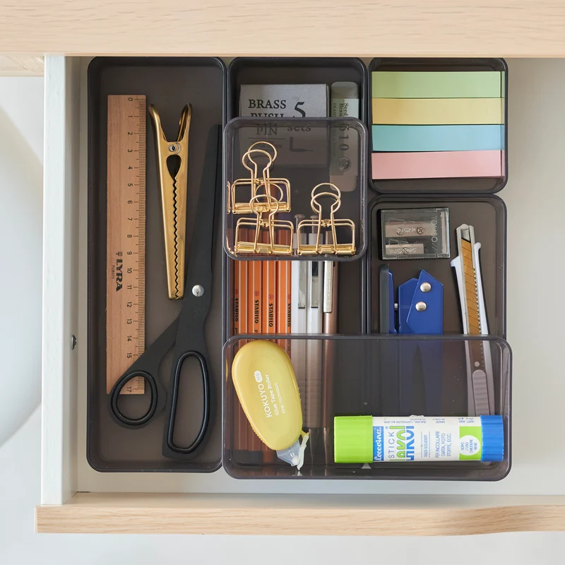 Stackable Organizer L Deep (Set of 2)
