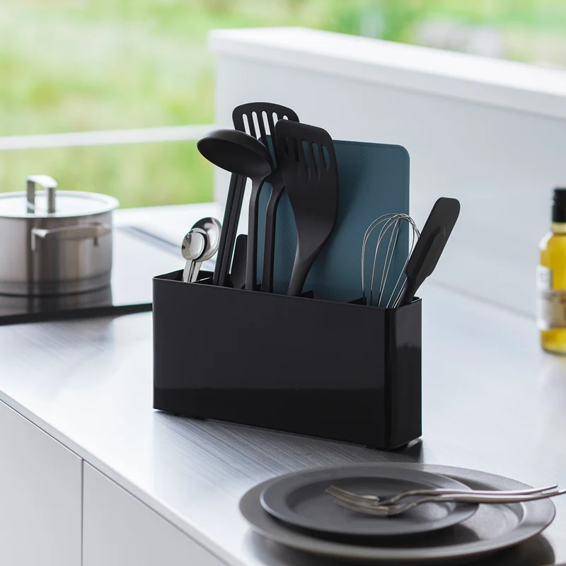 Kitchen Tool & Cutting Board Holder