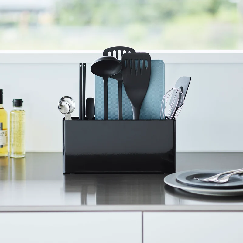 Kitchen Tool & Cutting Board Holder