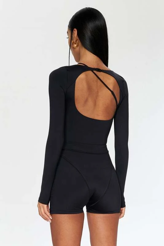 B-Ware IAMNOTBASIC Playsuit Overall Astral schwarz Größe S Damenmode Outfit Damen Suit