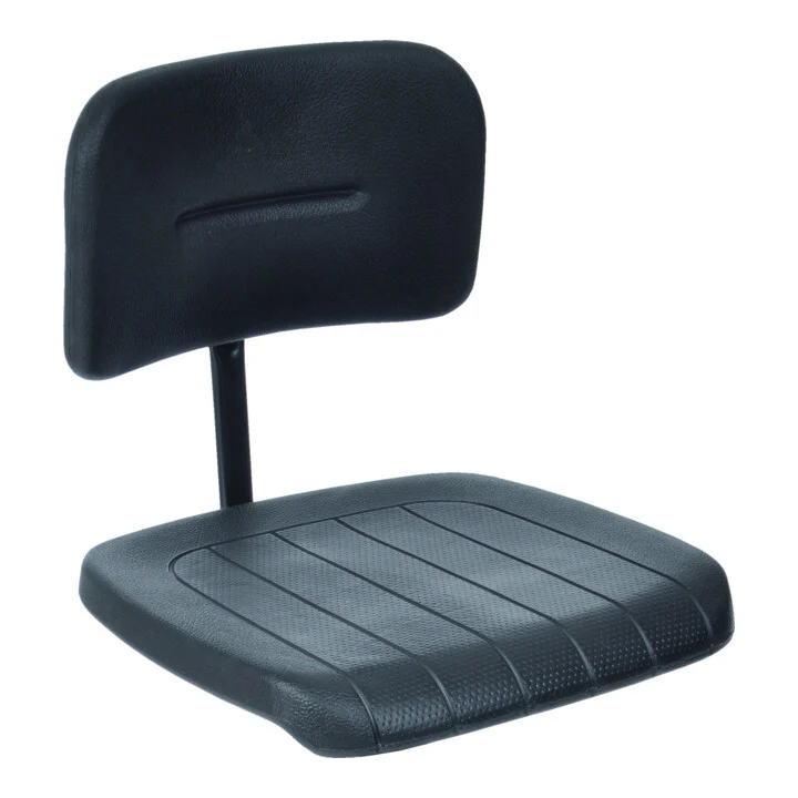 B-Ware STIER Arbeitsstuhl Drehstuhl Stuhl Schwarz Sitzhöhe 470-660 mm PU-Sitz