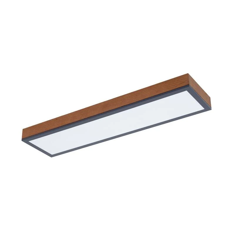 B-Ware Deckenleuchte Deckenlampe Led Leuchte Lindby Laviona Wohnraum Flur Holzdekor