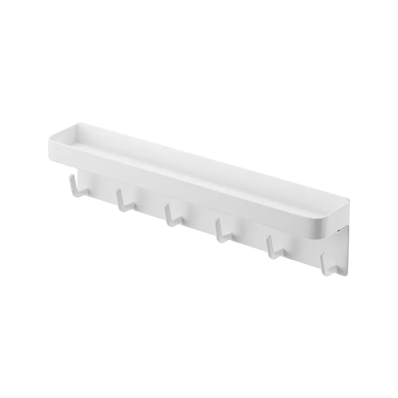 Magnetic Key Hooks with Tray