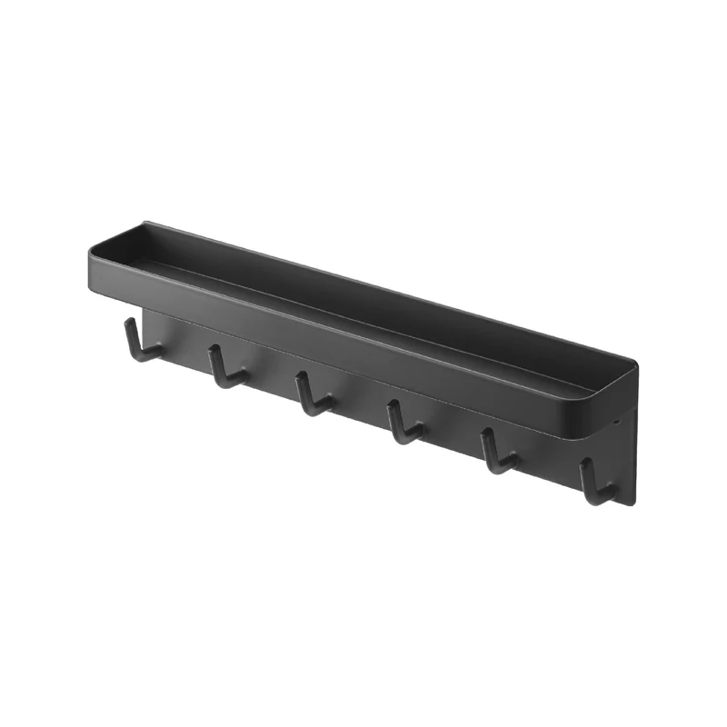 Magnetic Key Hooks with Tray