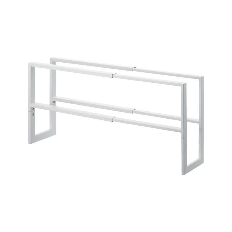 2-Tiered Extendable Shoe Rack
