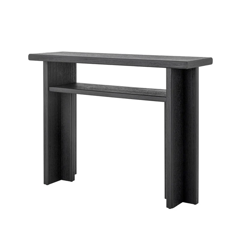 B-Ware Bloomingville Konsolentisch Tisch Flurregal schwarz Ablagefach