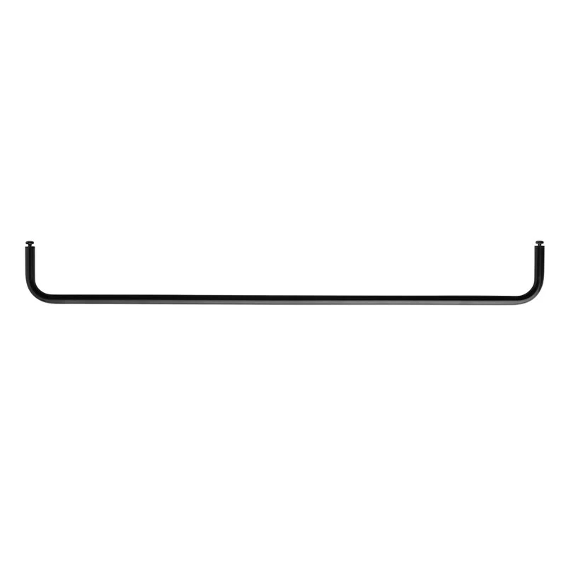 B-Ware String Stange Kleiderstange Garderobe Metallboden schwarz SIEHE TEXT/FOTO