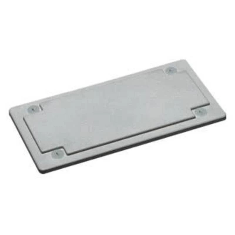 2x B-Ware Hager Leitungseinführung Leitungseinlass FZ404 blind gerade 141 x 92 mm 2 STÜCK