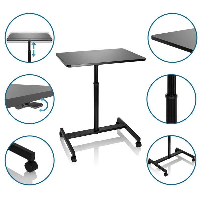 B-Ware hjh OFFICE Stehtisch Laptopständer STAND VM-SU Gasdruckfeder SIEHE TEXT/FOTO