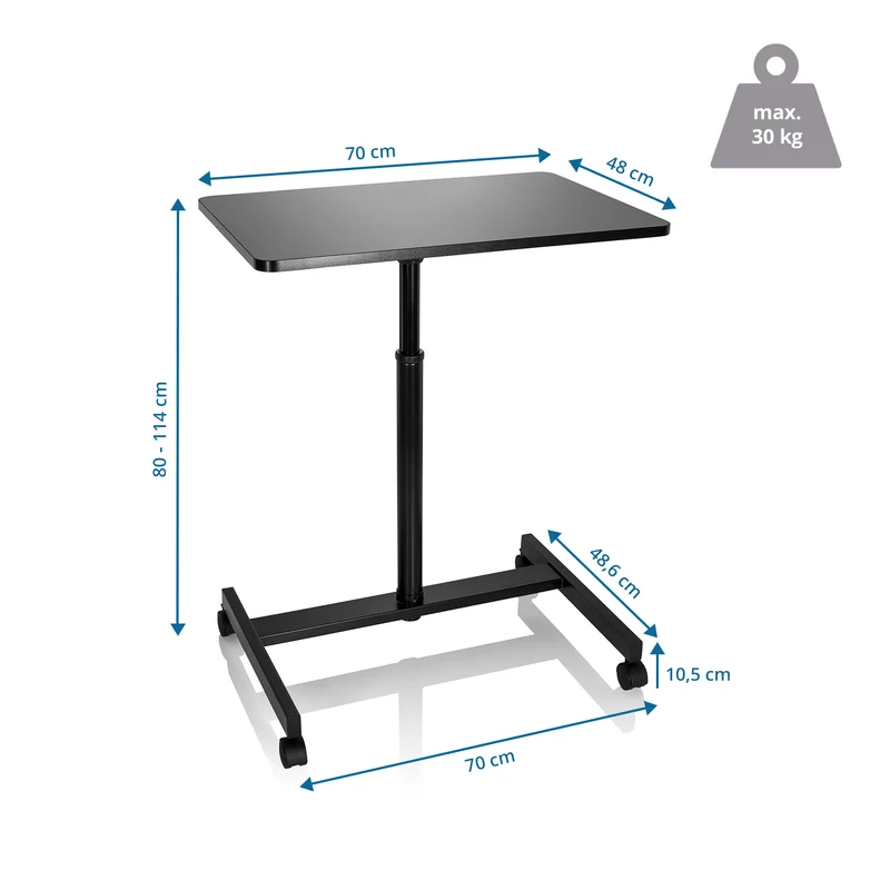 B-Ware hjh OFFICE Stehtisch Laptopständer STAND VM-SU Gasdruckfeder SIEHE TEXT/FOTO