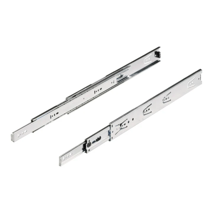 2x B-Ware Hettich Schubkastenschiene Vollauszug Möbelauszug Kugelauszug 45kg 2 STÜCK