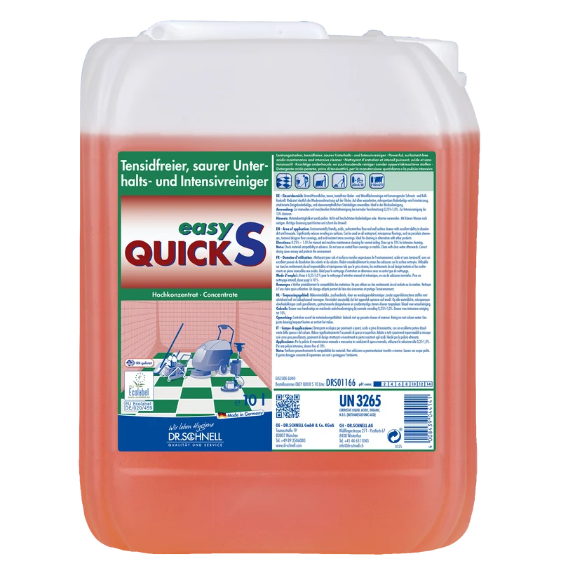 Dr. Schnell Easy Quick S Tensidfreier saurer Unterhaltsreiniger