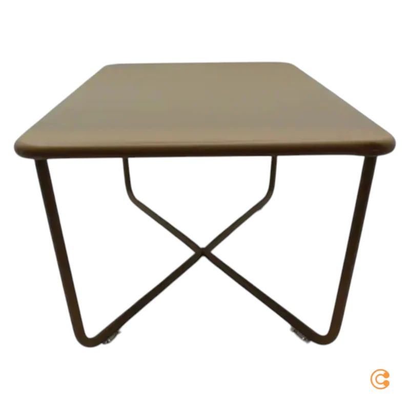 B-Ware Fermob Tisch Kaffeetisch Croisette niedriger Tisch Stahlrohr SIEHE TEXT/FOTO