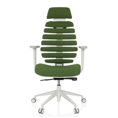B-Ware hjh OFFICE Bürostuhl Drehstuhl ERGO LINE W Stoff Business Stuhl mit Armlehnen