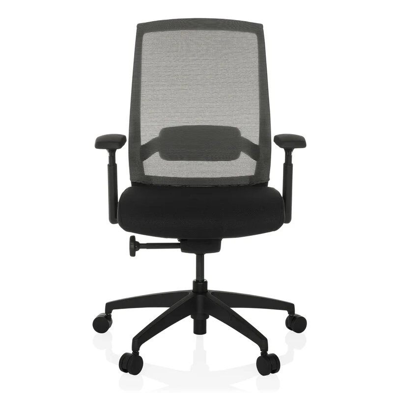 B-Ware hjh OFFICE Bürostuhl Drehstuhl Stuhl COLORE Netzstoff Sitz schwarz Profi