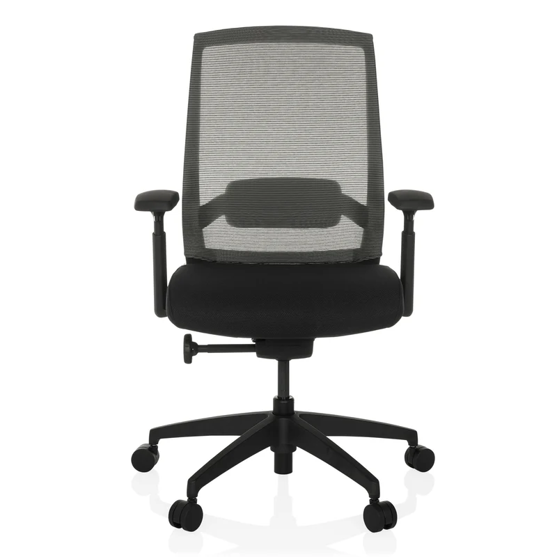 B-Ware hjh OFFICE Bürostuhl Drehstuhl Stuhl COLORE Netzstoff Sitz schwarz Profi