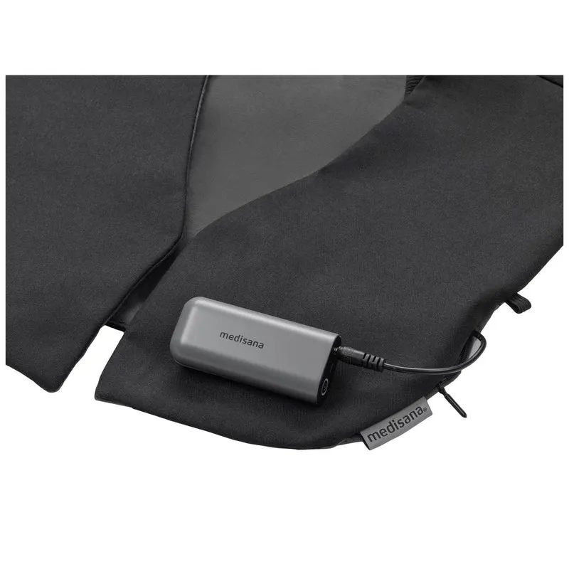 B-Ware Medisana Wärmecape Cape Heizdecke Schwarz Powerbank kabellos Schulter Rücken