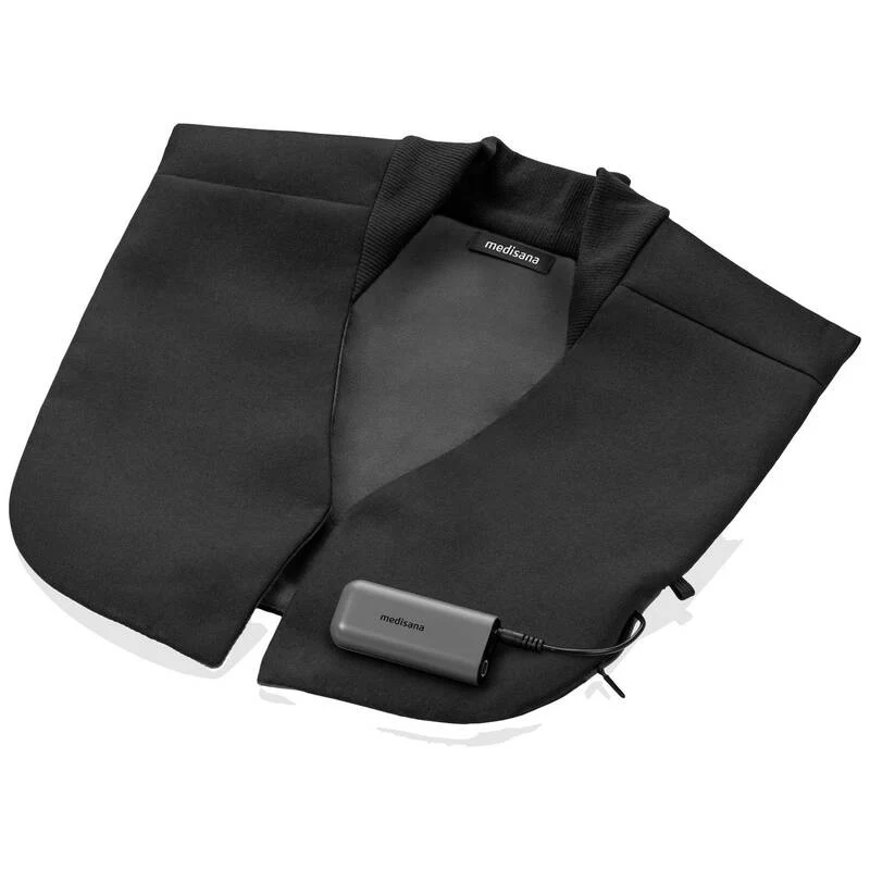 B-Ware Medisana Wärmecape Cape Heizdecke Schwarz Powerbank kabellos Schulter Rücken
