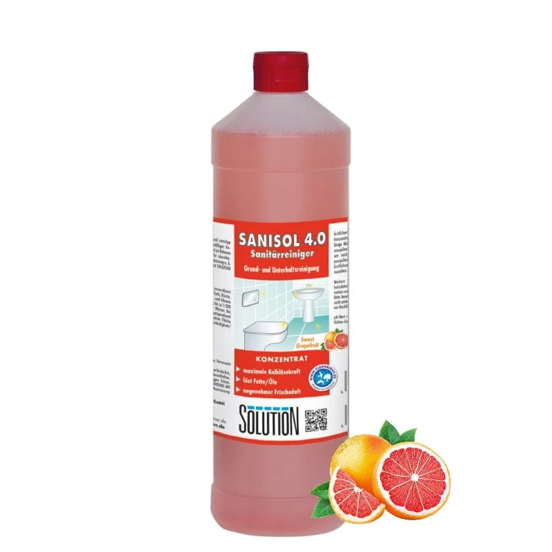Solution Sanisol 4.0 Sanitärreiniger-Konzentrat "Sweet Grapefruit"