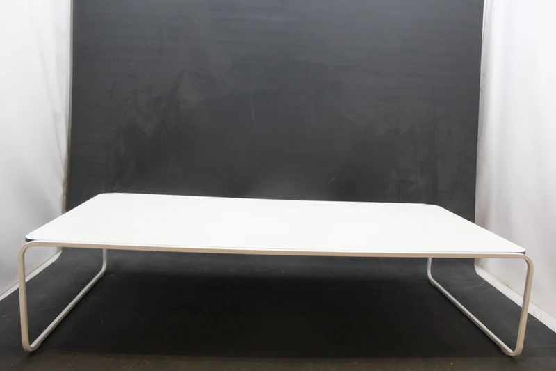 B-Ware Lapalma Toé T56 Beistelltisch weiß HPL weiß128x64x30cm Gestell SIEHE TEXT/FOTO