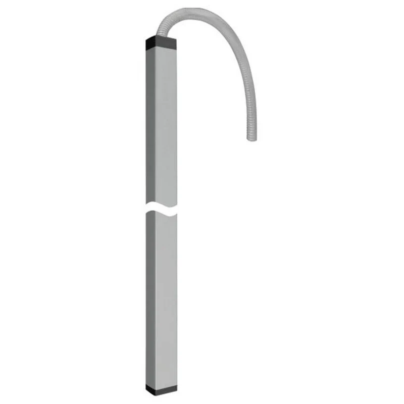 B-Ware Hager Deckenanschlusssäule Installationssäule Aluminium Schlauch Geräteeinbau