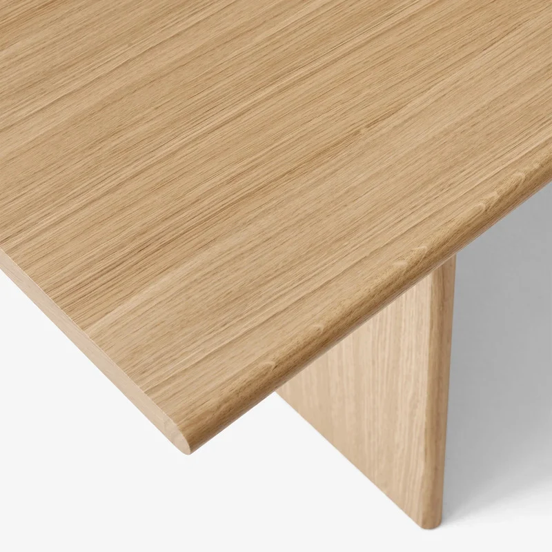 B-Ware &Tradition Esstisch Tisch Essmöbel Eiche Natur 260x95 cm MDF Eichenfurnier Möbel