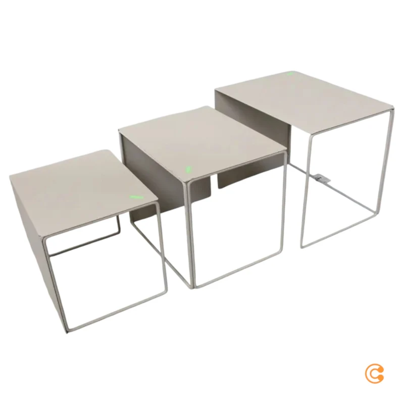 B-Ware ferm Living Cluster Tables 3-Set Tisch Couchtisch Beistelltisch SIEHE TEXT/FOTO