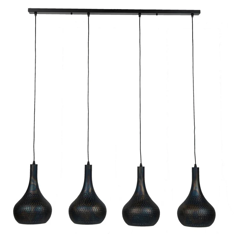 B-Ware Emob Hängeleuchte Bombur Hängelampe Pendelleuchte Pendellampe Lampe Vierflammig