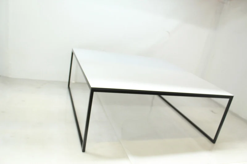 B-Ware Hans Hansen Less Couchtisch Sofatisch Beistelltisch Kaffeetisch Schwarz Weiß