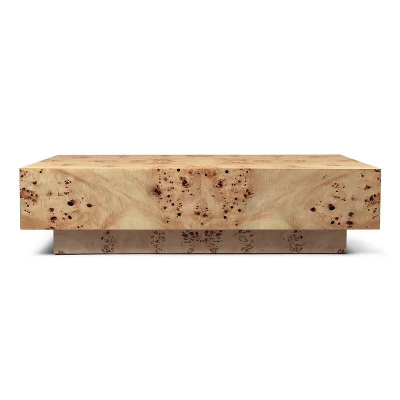 B-Ware Ferm Living Kaffeetisch Beistelltisch Coffee Table Wohnzimmer natur 117x70 cm