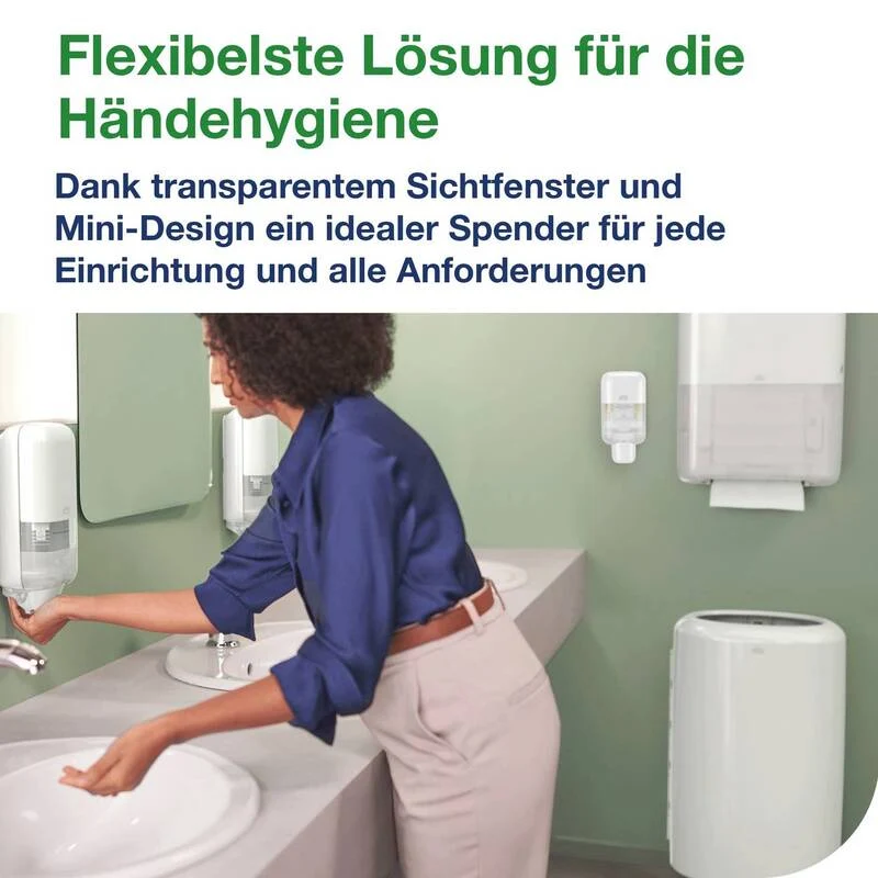 B-Ware Tork Seifenspender Spender Mini S5 Weiß Kunststoff Wandmontage Flüssigseife Gel