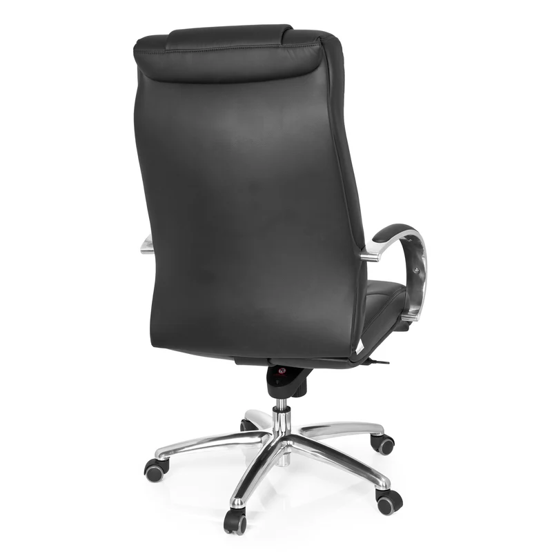 B-Ware hjh OFFICE Chefsessel Stuhl XXL G 600 Kunstleder schwarz Armlehnen Drehstuhl