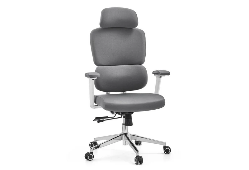 B-Ware HJH OFFICE Bürostuhl Drehstuhl Ergomy WF 2 Schreibtischstuhl Grau SIEHE TEXT