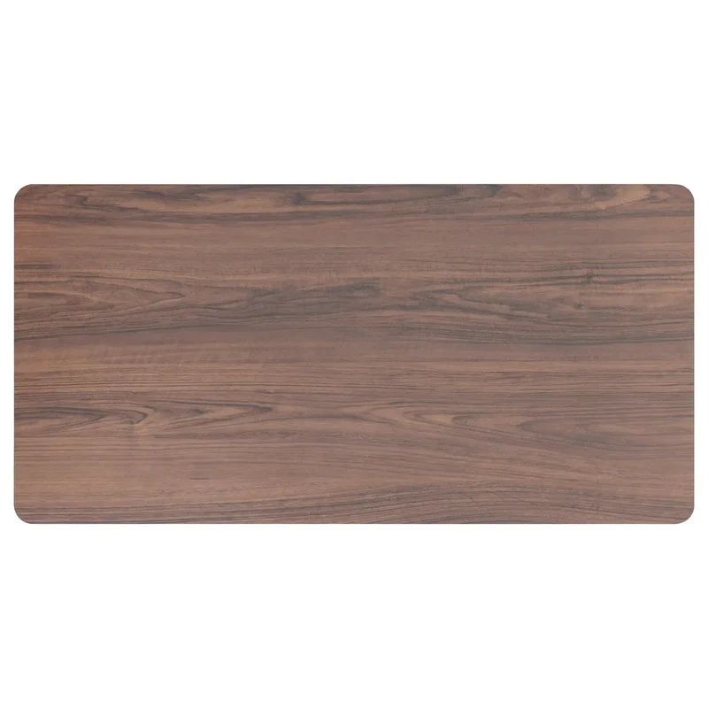 B-Ware SpeaKa Professional Tischplatte Arbeitsplatte Walnuss 140x70cm 1.8cm dick