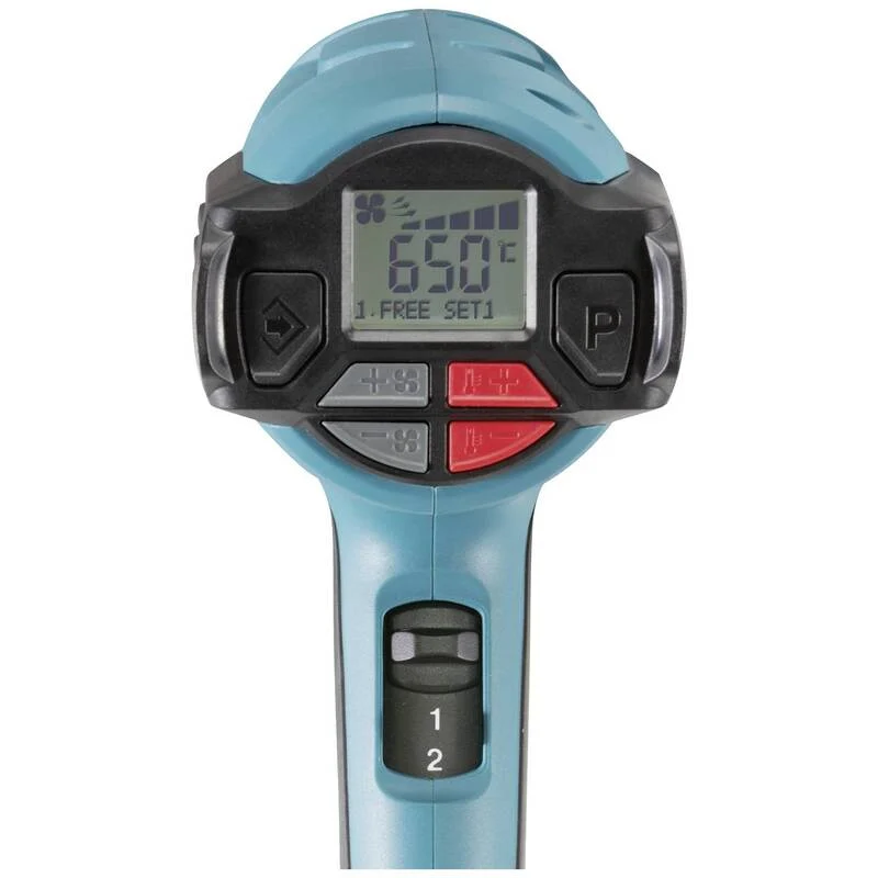 D-Ware Makita Heißluftgebläse HG6531CK 2000W Temperaturregelung 50-650°C 550l/min