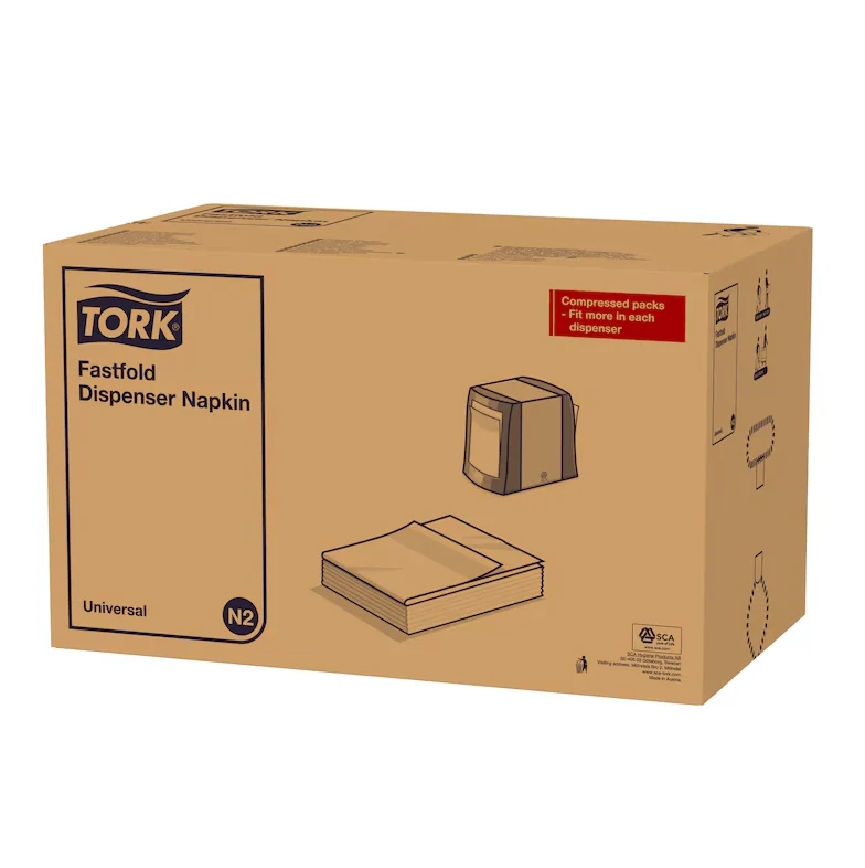 Tork Fastfold Spenderserviette N2 1-lagig, weiß