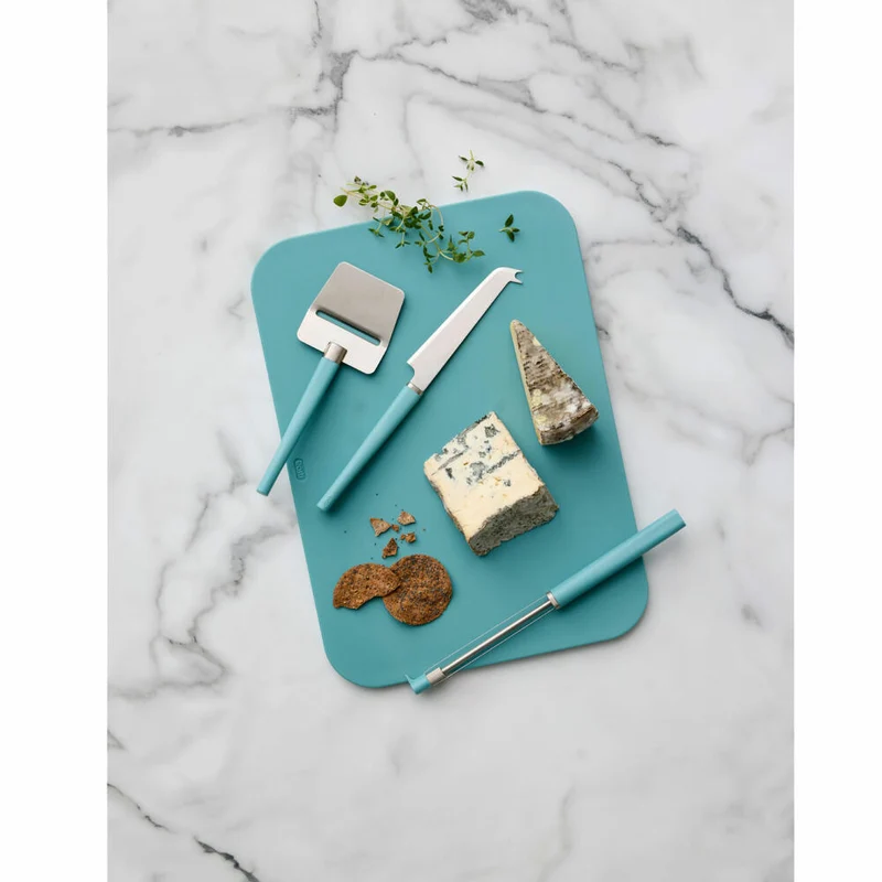 Rosti Käse-Set Emma 3-tlg. Nordic Green, Käseschneider, PP-Kunststoff, Grün, 32545