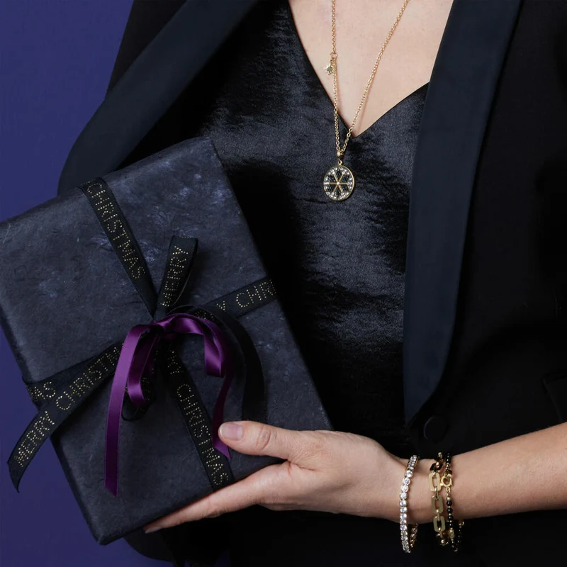 Leonardo Jewels Halskette 70 gold Biella X-Mas, Kette, Schmuckkette, Modeschmuck, Edelstahl IP gold, Zirkonia, 024365