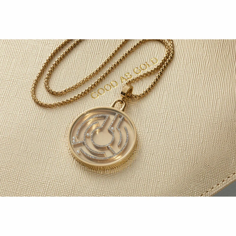 Leonardo Jewels Halskette 80 gold Joy, Kette, Schmuckkette, Modeschmuck, Edelstahl IP gold, Zirkonia, 024367