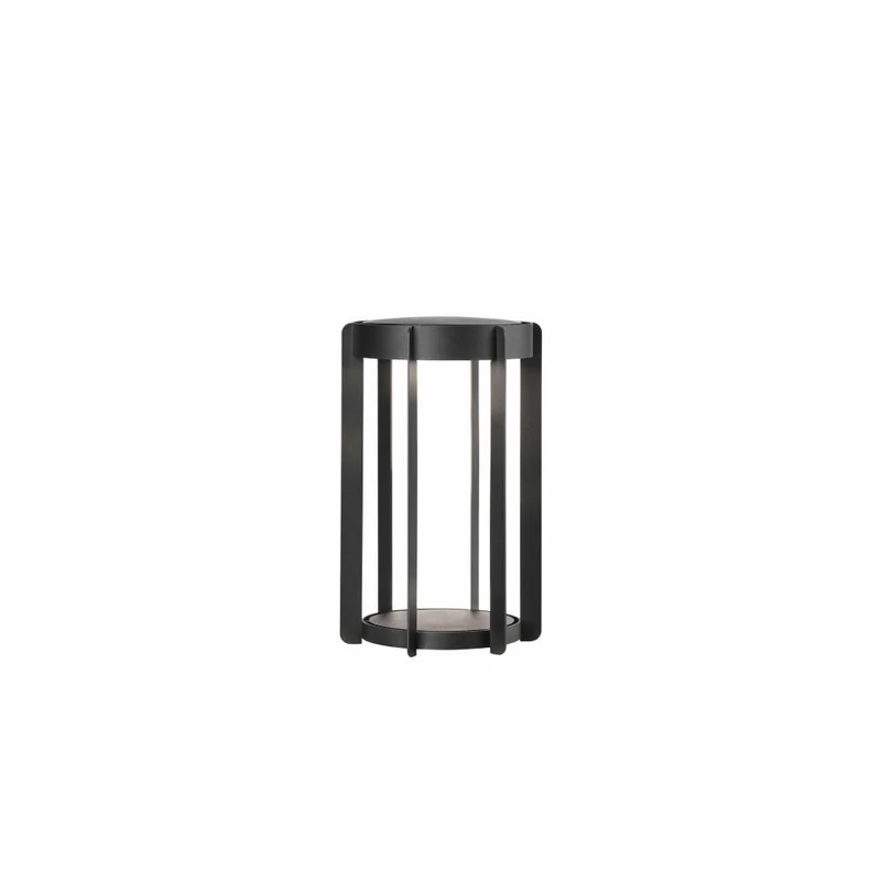 Zone Denmark LED-Laterne Firefly Black, Leuchte, Aluminium, Schwarz, 30 cm, 32315