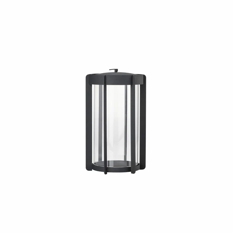 Zone Denmark Laterne Firefly Black, Windlicht, Stahl, Schwarz, 35 cm, 32317