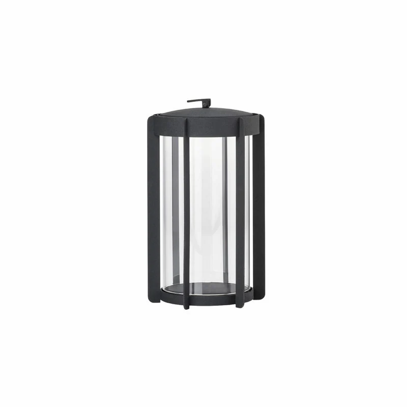 Zone Denmark Laterne Firefly Black, Windlicht, Stahl, Schwarz, 25 cm, 32319