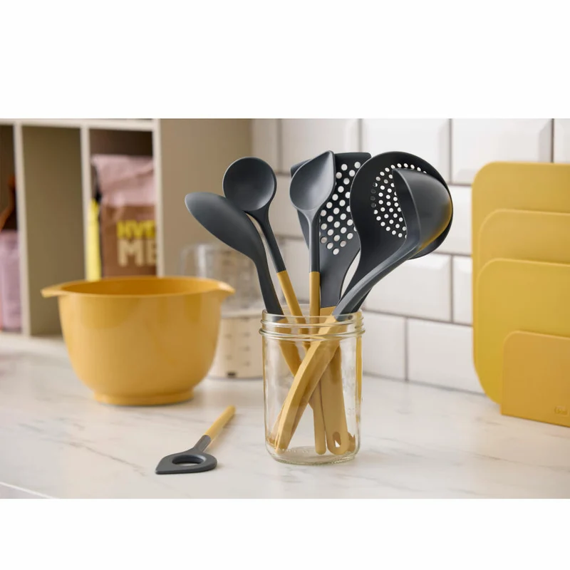 Rosti Kochlöffel New Optima Curry, Küchenhelfer, Nylon, Gelb, 31 cm, 32150