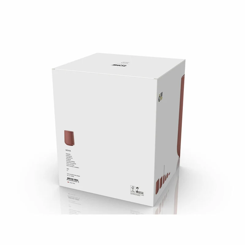 Zone Denmark Pedaleimer Nova Peach Red, Abfalleimer, Mülleimer, ABS, Rot, 5 L, 33299