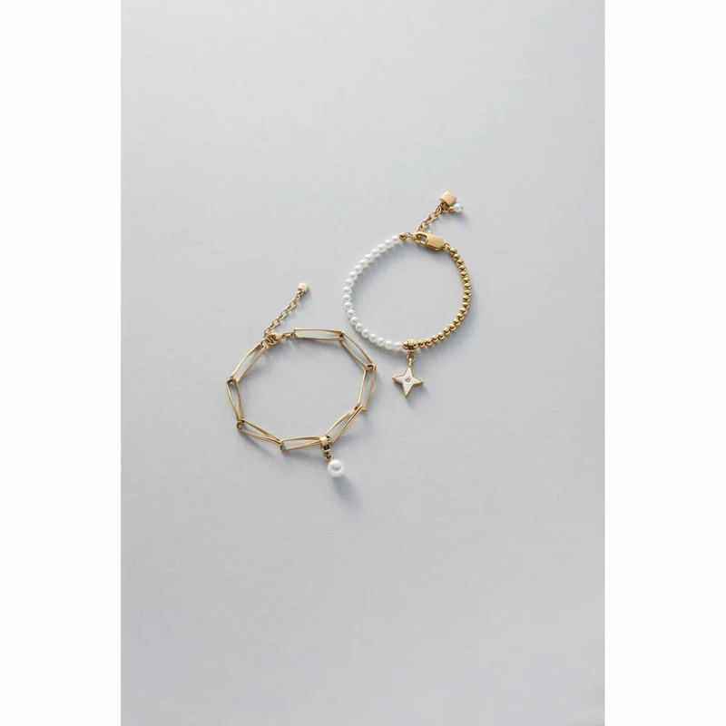 Leonardo Jewels Armband gold Consenza, Schmuckarmband, Armkette, Modeschmuck, Edelstahl IP gold , 024445