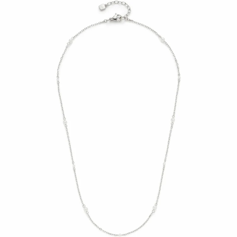 Leonardo Jewels Halskette 42 Navina CIAO, Kette, Schmuckkette, Modeschmuck, Edelstahl, Glasperlen, 024452