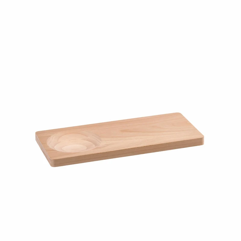 Zone Denmark Schneidebrett Singles, Schneideunterlage, Buchenholz, Natur, 38 x 17 cm, 33509