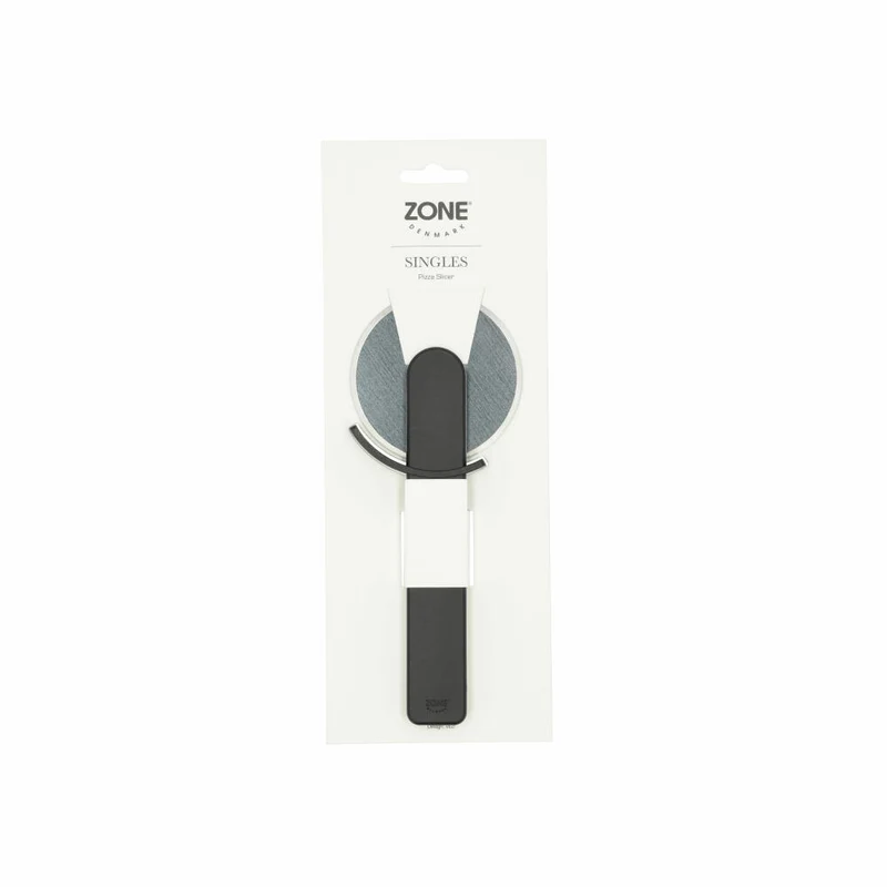 Zone Denmark Pizzarad Singles Black, PP-Kunststoff, Edelstahl, Schwarz, 20 cm, 29617