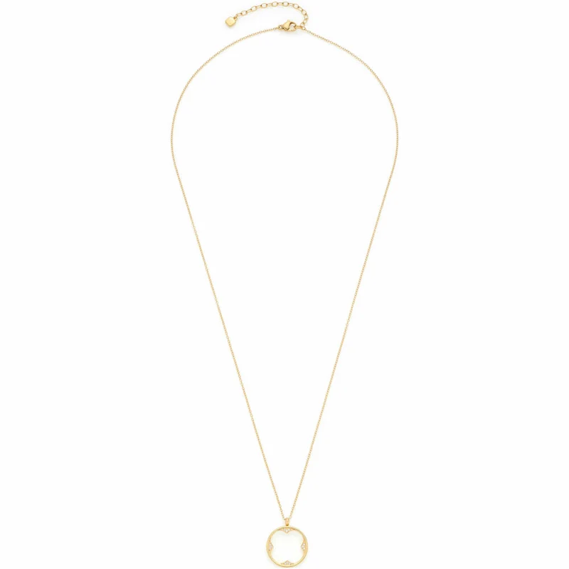 Leonardo Jewels Halskette 60 gold Campagnola, Kette, Schmuckkette, Modeschmuck, Edelstahl IP gold, Glassteine, 024461